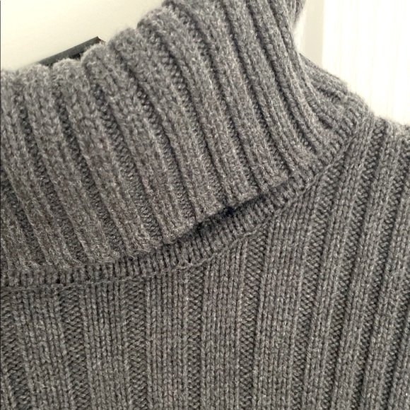 Calvin Klein Jeans Black Ribbed Turtleneck Sweater - Picture 3 of 7